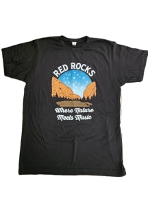 Colorado Black Where Nature Meets Music Short Sleeve Fashion T Shirt