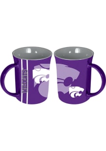 K-State Wildcats 15oz Reflective Ceramic Mug - Purple