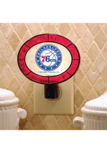 Philadelphia 76ers Art Glass Night Light