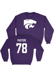 John Pastore K-State Wildcats Mens Purple NIL Legacy Player Crew