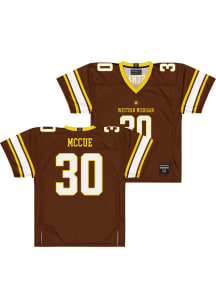 Keegan Mccue  Campus Ink Western Michigan Broncos Brown NIL Football Jersey