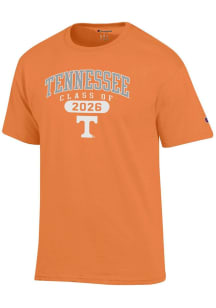 Champion Tennessee Volunteers Orange Class of 2026 Jersey Short Sleeve T Shirt