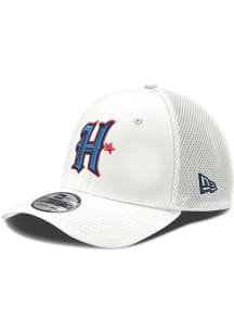 New Era Houston Texans Mens White GCP 39THIRTY Flex Hat