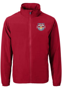 Cutter and Buck New York Red Bulls Mens Red Charter Eco Light Weight Jacket