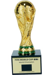 FIFA Gold 2026 World Cup Trophy and Flag Collectible