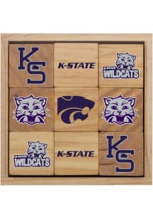 K-State Wildcats 12 Piece Wooden Block Set Game