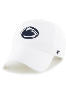 47 Penn State Nittany Lions White Clean Up Youth Adjustable Hat