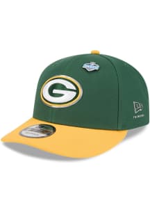 New Era Green Bay Packers Green 2026 NFL Draft 9FIFTY Mens Snapback Hat