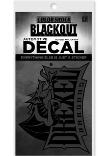 Drexel Dragons Black Out Auto Decal - Black