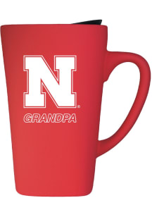 Nebraska Cornhuskers 16oz Grandpa Soft Touch Ceramic Mug - Red