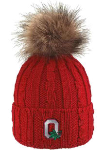LogoFit Ohio State Buckeyes Red Alps Womens Knit Hat