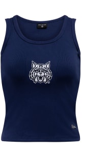 Hype and Vice Arizona Wildcats Womens Navy Blue MVP Tank Top