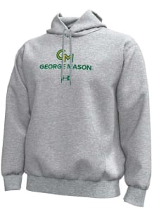 Under Armour George Mason University Mens Grey Icon Long Sleeve Hoodie