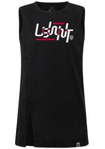 Levelwear USWNT Womens Black Influx Abstract Tank Top