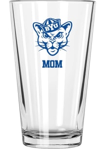 BYU Cougars Mom 16oz Pint Glass - White