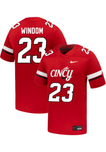 Jaidon Windom  Nike Cincinnati Bearcats Red NIL Name And Number Football Jersey