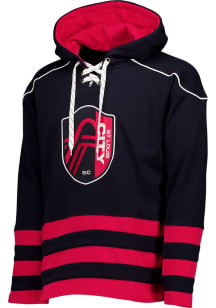 St Louis City SC Mens Navy Blue Hockey Fashion Hood