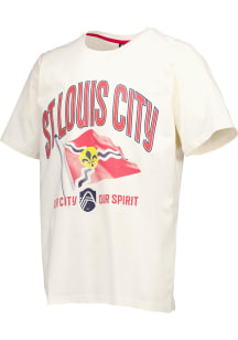 St Louis City SC White City Flag Short Sleeve Fashion T Shirt