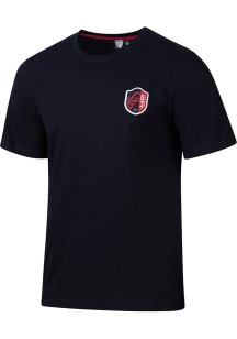 St Louis City SC Navy Blue All For City Short Sleeve Fashion T Shirt