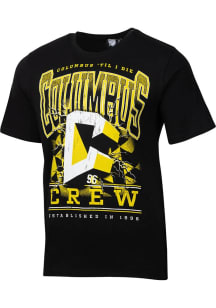 Columbus Crew Black Vintage 90s Short Sleeve Fashion T Shirt