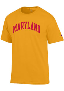 Champion Maryland Terrapins Gold Arch Name Short Sleeve T Shirt
