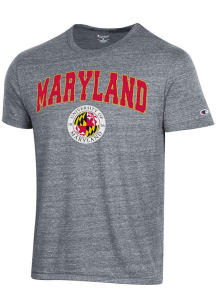 Champion Maryland Terrapins Grey Arch Name Triblend Short Sleeve T Shirt