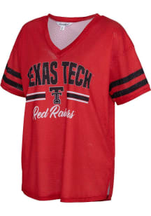Texas Tech Red Raiders Womens Kickoff Fashion Football Jersey - Red