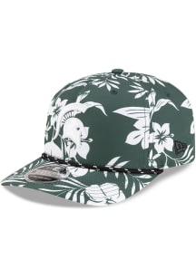 New Era Michigan State Spartans Floral Rope 9SEVENTY SS Adjustable Hat - Green
