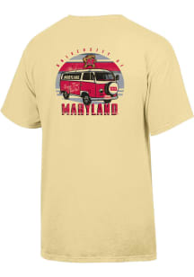 Gear For Sports Maryland Terrapins Gold ComfortWash Short Sleeve T Shirt