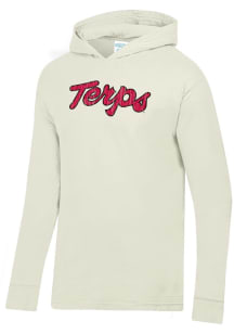 Maryland Terrapins Oatmeal ComfortWash Long Sleeve T Shirt