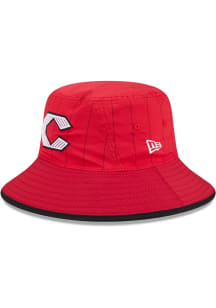 New Era Cincinnati Reds Red City Connect Stretch Mens Bucket Hat