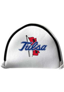 Tulsa Golden Hurricane White Mallet Putter Cover