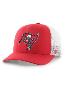 47 Tampa Bay Buccaneers Trucker Strap Adjustable Hat - Red