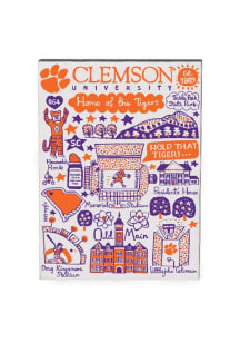 Clemson Tigers Jumbo Team Logo Magnet