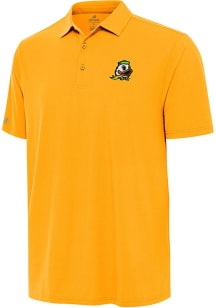 Antigua Oregon Ducks Mens Gold Era Short Sleeve Polo