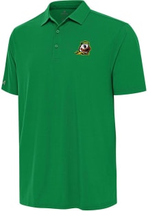 Antigua Oregon Ducks Mens Green Era Short Sleeve Polo
