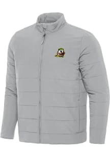 Antigua Oregon Ducks Mens Grey Swelter Filled Jacket