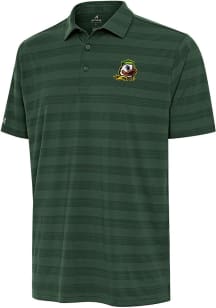 Antigua Oregon Ducks Mens Green Tunnel Short Sleeve Polo