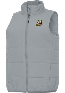 Antigua Oregon Ducks Womens Grey Experience Vest