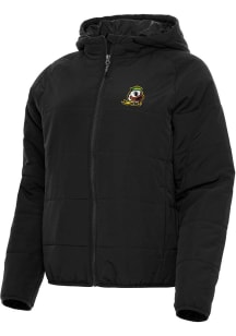 Antigua Oregon Ducks Womens Black Universe Filled Jacket