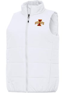 Antigua Iowa State Cyclones Womens White Experience Vest