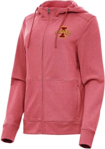 Antigua Iowa State Cyclones Womens Red Seeker Light Weight Jacket