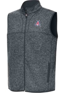 Antigua Arizona Wildcats Mens Grey Fortune Sleeveless Jacket