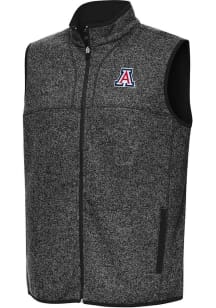 Antigua Arizona Wildcats Mens Black Fortune Sleeveless Jacket