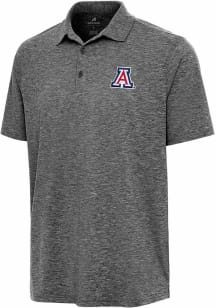 Antigua Arizona Wildcats Mens Black Par 3 Short Sleeve Fashion Polo
