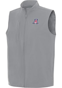 Antigua Arizona Wildcats Mens Grey Regard Sleeveless Jacket