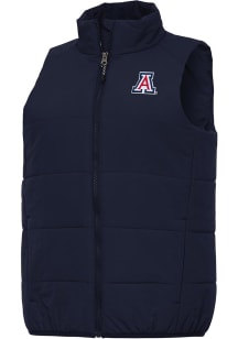 Antigua Arizona Wildcats Womens Navy Blue Experience Vest