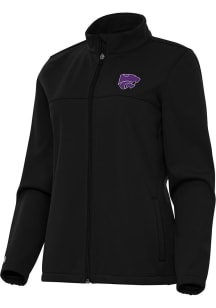 Antigua K-State Wildcats Womens Black Links Light Weight Jacket
