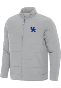 Antigua Kentucky Wildcats Mens Grey Swelter Filled Jacket