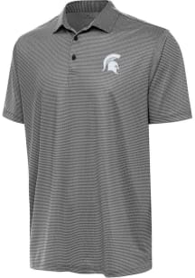 Antigua Michigan State Spartans Mens White Rings Short Sleeve Polo